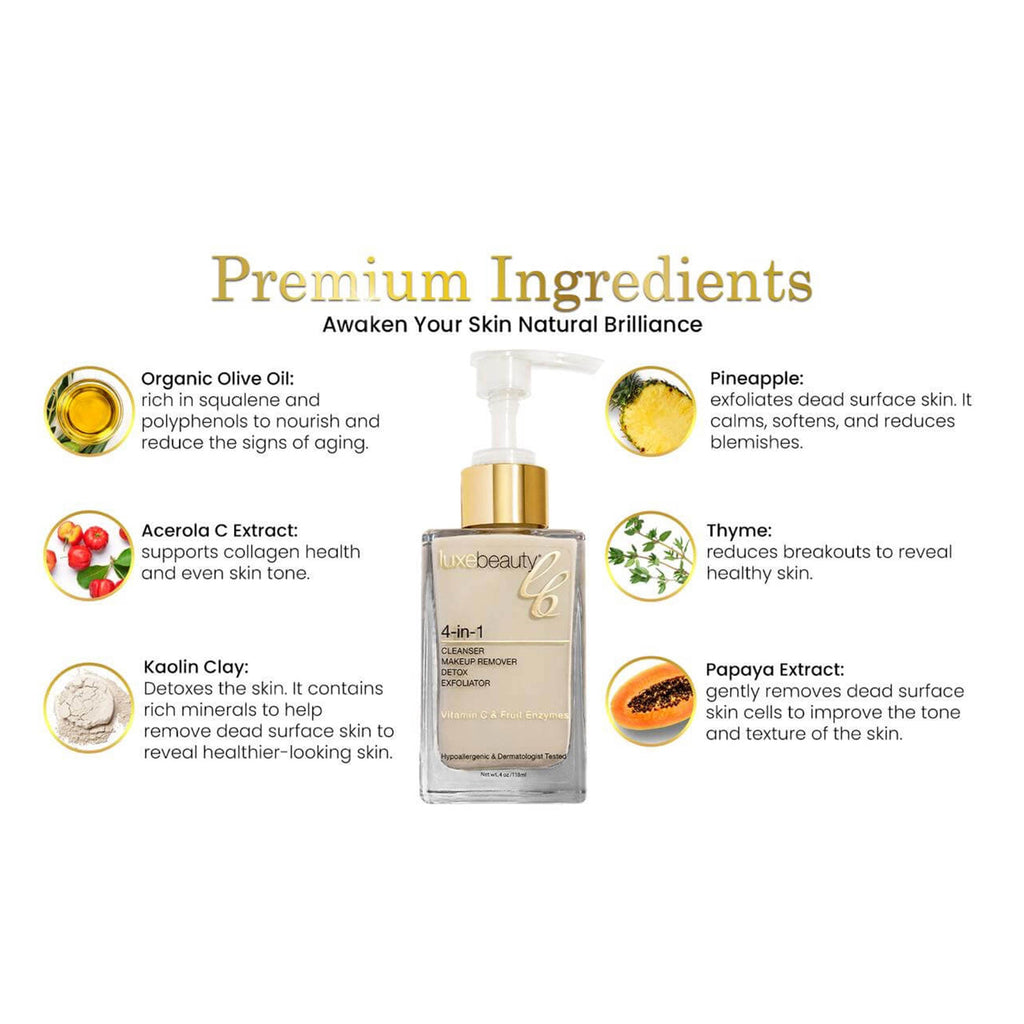 The Ultimate 4-in-1 Vegan Skin Cleanser