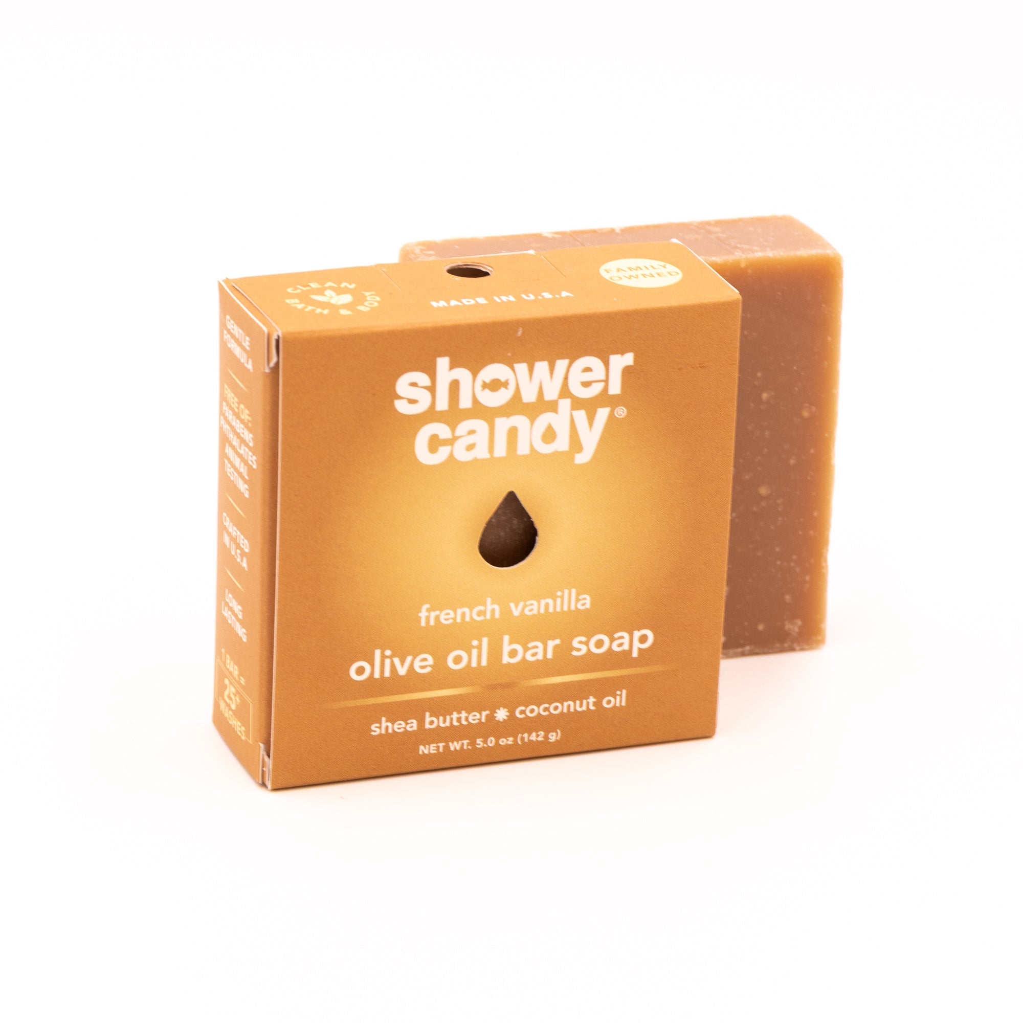 Shower Candy French Vanilla Bar Soap – Nourishing Olive Oil Cleanse