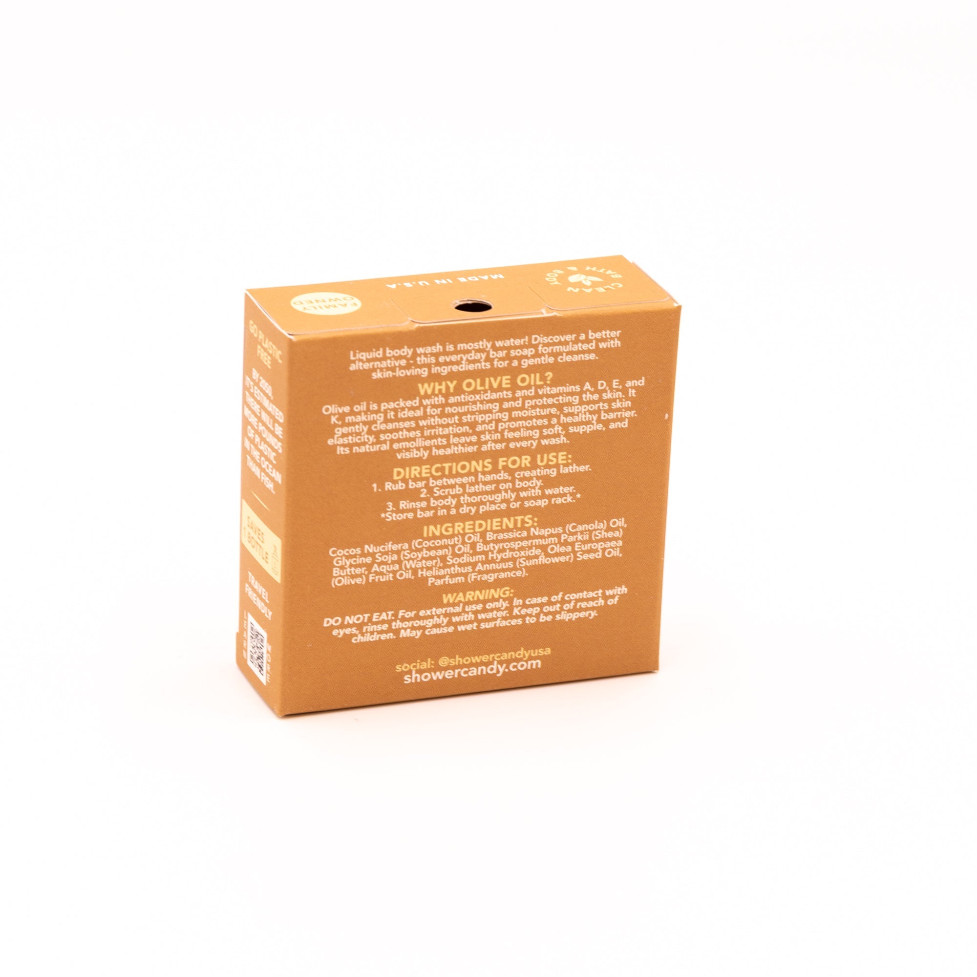 Shower Candy French Vanilla Bar Soap – Nourishing Olive Oil Cleanse