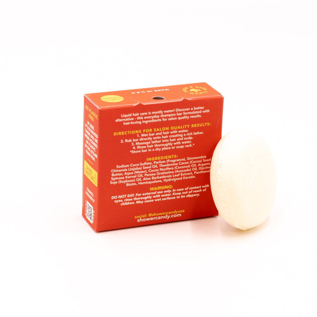 Shower Candy Pineapple Mango Shampoo Bar – Repair for Dry, Damaged Hair