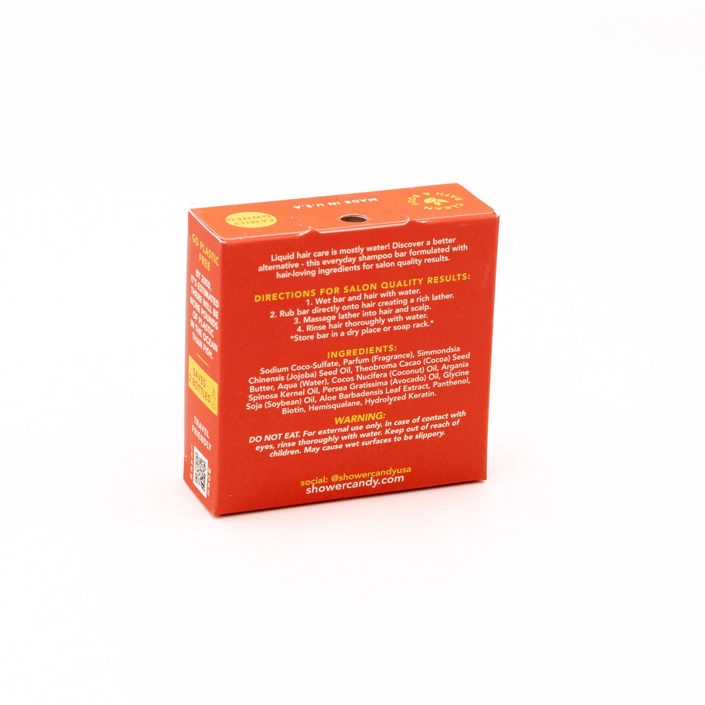 Shower Candy Pineapple Mango Shampoo Bar – Repair for Dry, Damaged Hair
