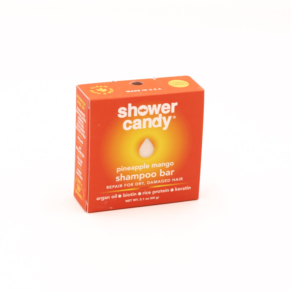 Shower Candy Pineapple Mango Shampoo Bar – Repair for Dry, Damaged Hair